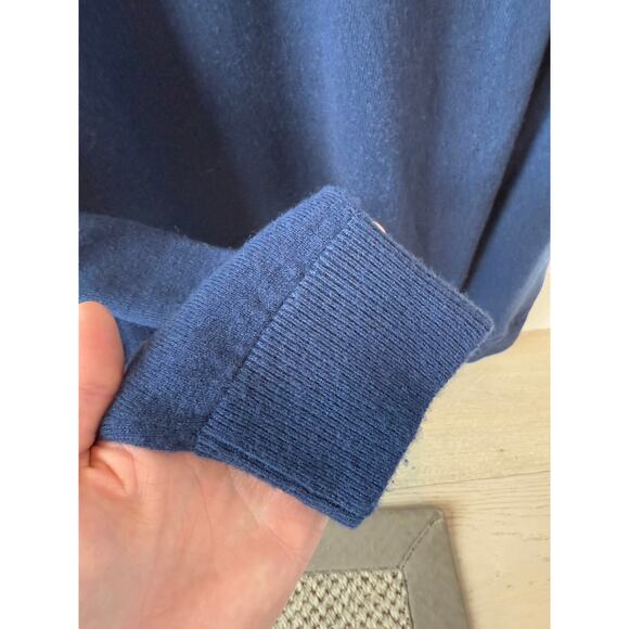 ONLY ONE ONLINE -Men’s Greyson Crew-Neck Cashmere Sweater Size M - Picture 2 of 11